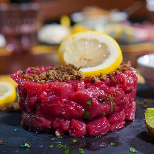 Tartare di manzo con limone – Locanda degli Scaligeri, Verona